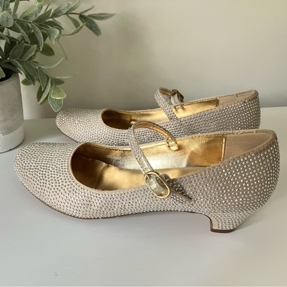 Nina Sparkle Heels Size 2 Girls EUC - Picture 3 of 6